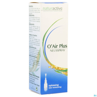 O'air plus naturactive spray nasal 20ml
