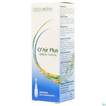 O'air plus naturactive spray nasal 20ml