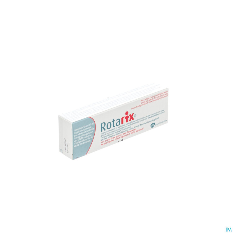 Rotarix susp buv 1,5 ml tube