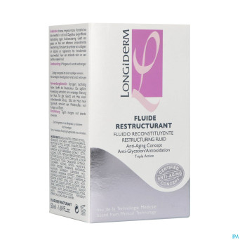 Longiderm fluide restructurant visage tube 50ml