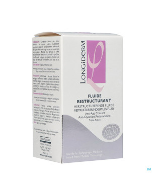 Longiderm fluide restructurant visage tube 50ml