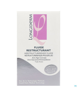 Longiderm fluide restructurant visage tube 50ml