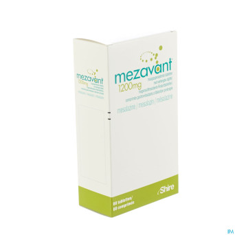Mezavant 1200mg gastro resist caps action prol 60