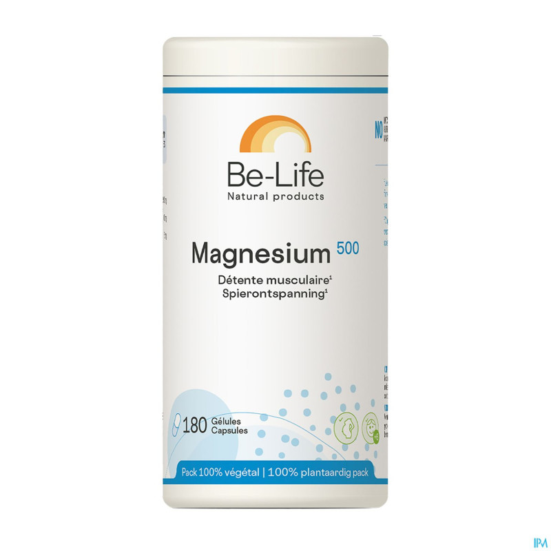 Magnesium 500 minerals be life gel 180