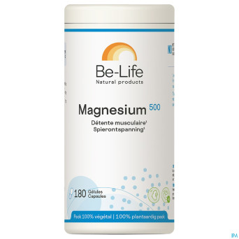 Magnesium 500 minerals be life gel 180