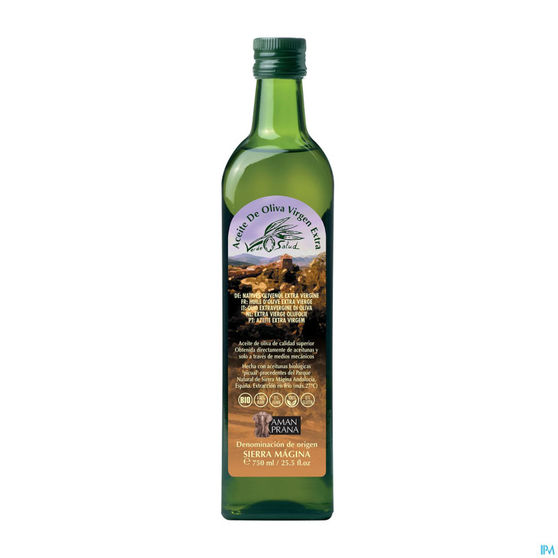 Verde salud extra vierge huile olive    750ml