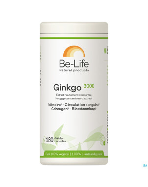 Gink-go 3000 be life    caps 180