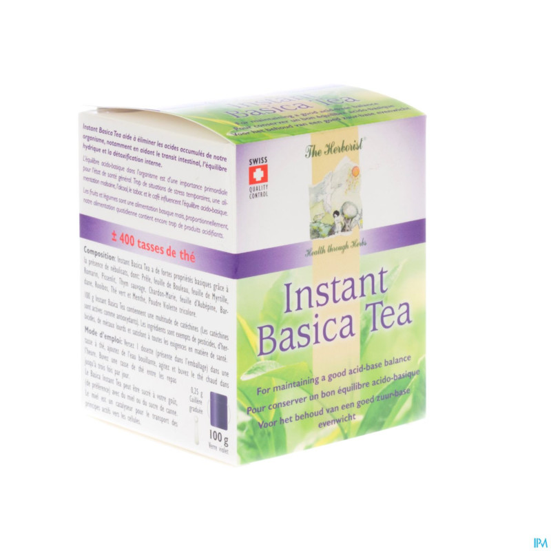 Herborist instant basica tea    pdr 100g