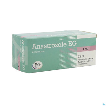 Anastrozole eg 1 mg comp pell 98 x 1 mg