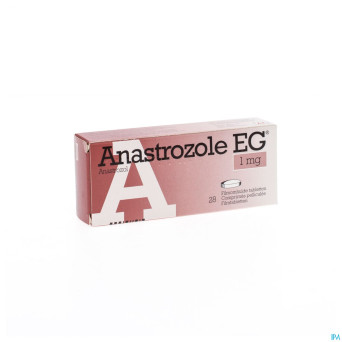 Anastrozole eg 1 mg comp pell 28 x 1 mg