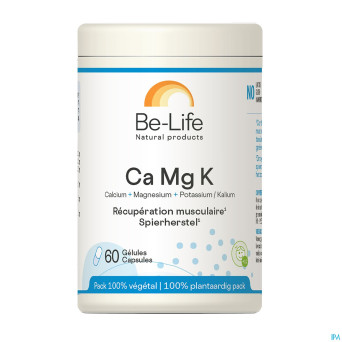 Ca-mg-k minerals be life nf    gel  60