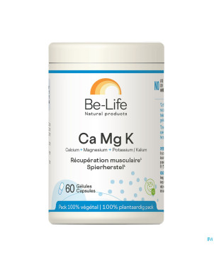 Ca-mg-k minerals be life nf    gel  60
