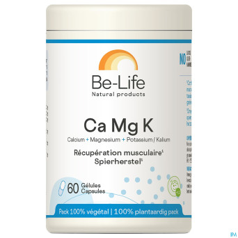 Ca-mg-k minerals be life nf    gel  60