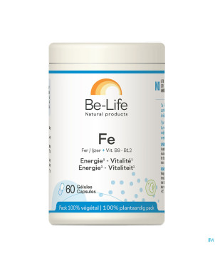 Fe minerals be life nf    gel  60x100mg