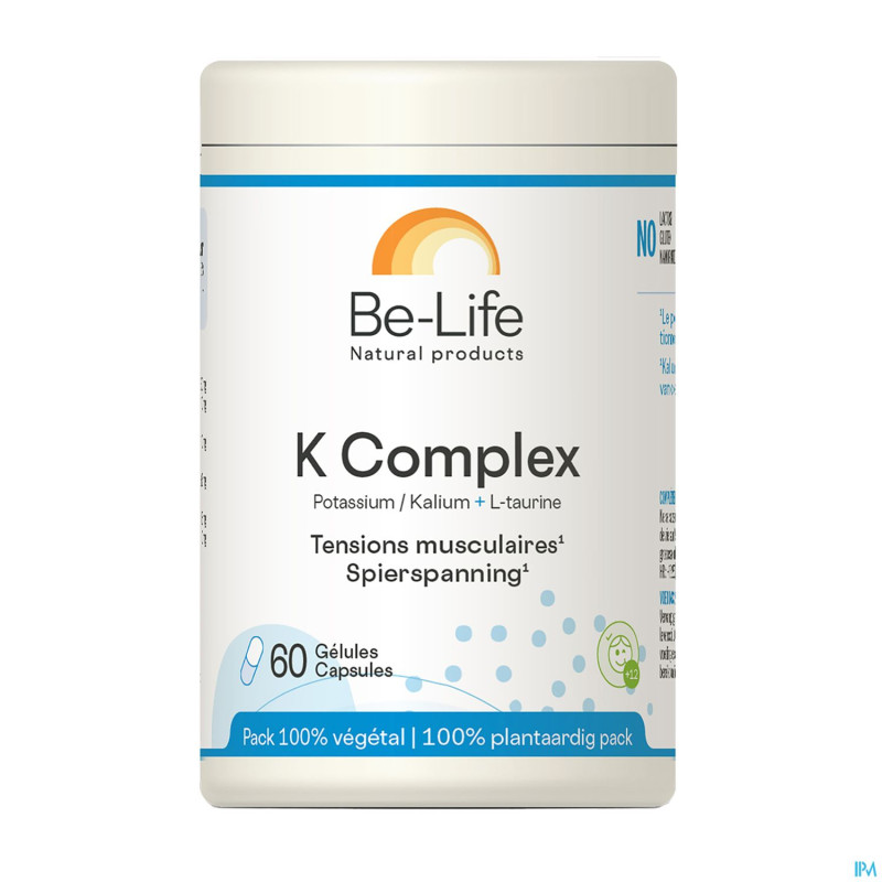 K complex minerals be life  gel 60