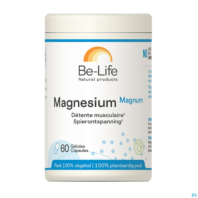 Magnesium magnum minerals be life nf gel 60