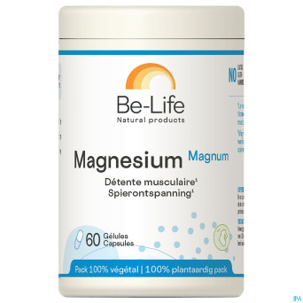 Magnesium magnum minerals be life nf gel 60
