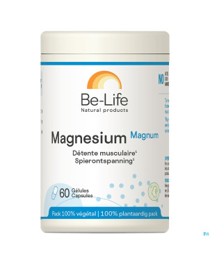 Magnesium magnum minerals be life nf gel 60
