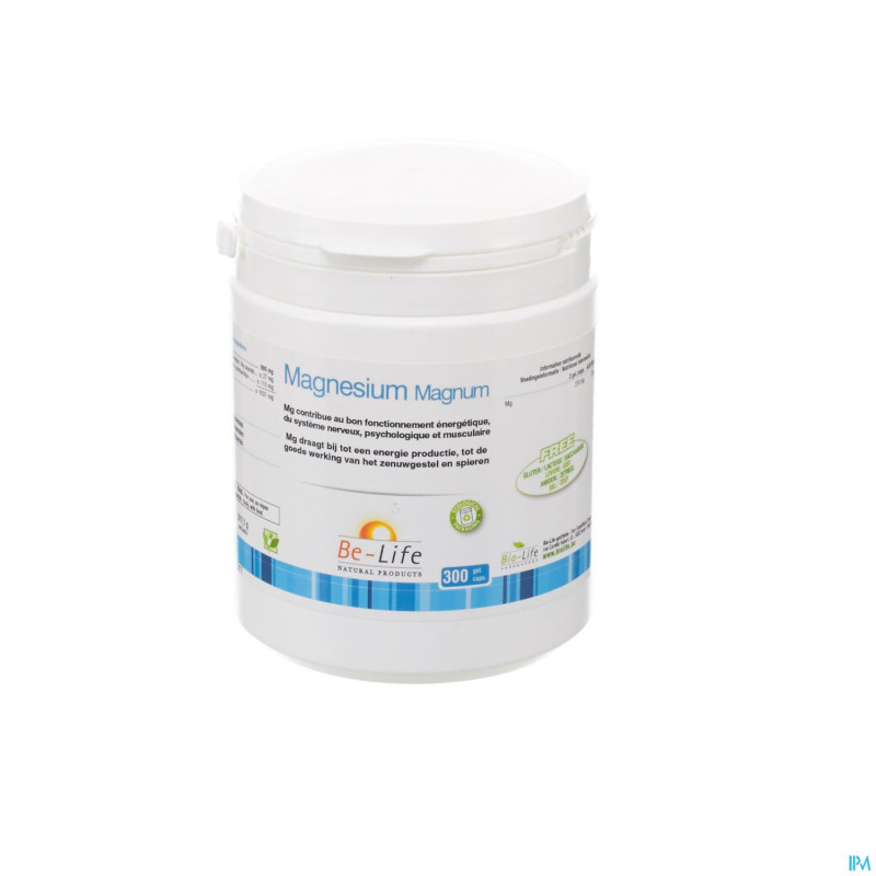 Magnesium magnum minerals be life nf gel 300