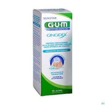 Gum bain de bouche gingidex   300ml    1704