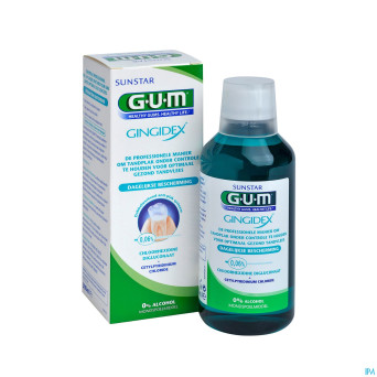 Gum bain de bouche gingidex   300ml    1704