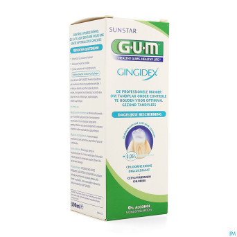 Gum bain de bouche gingidex   300ml    1704