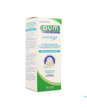Gum bain de bouche gingidex   300ml    1704