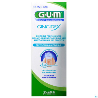 Gum bain de bouche gingidex   300ml    1704