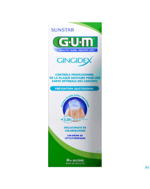 Gum bain de bouche gingidex   300ml    1704