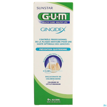 Gum bain de bouche gingidex   300ml    1704