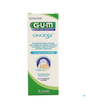 Gum bain de bouche gingidex   300ml    1704