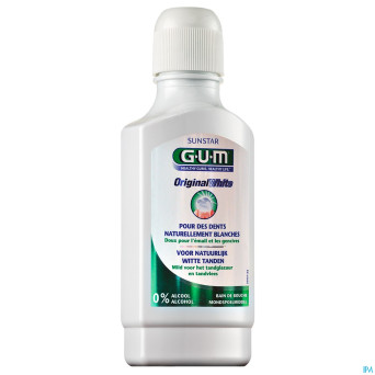 Gum bain de bouche original white 300ml 1747