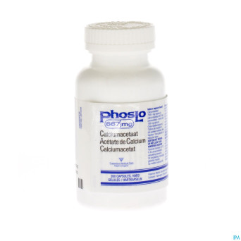 Phoslo 667 mg caps hard - dur 200