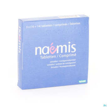 Naemis tabl 3 x 24 (10 rose + 14 blanc)