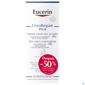 Eucerin creme pieds reparatrice 10% uree 2x100ml