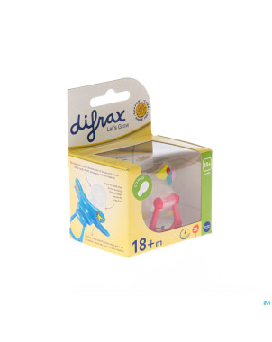 Difrax sucette combi extra forte sil girl +18m 802