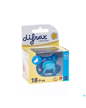 Difrax sucette sil dental xtra forte boy 18m+ 342