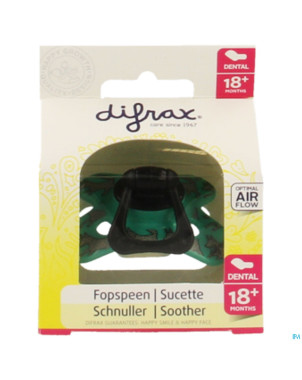Difrax sucette sil dental xtra forte boy 18m+ 342