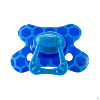 Difrax sucette sil dental xtra forte boy 18m+ 342