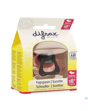 Difrax sucette sil dental xtra forte girl 18m+ 342