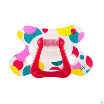 Difrax sucette sil dental xtra forte girl 18m+ 342