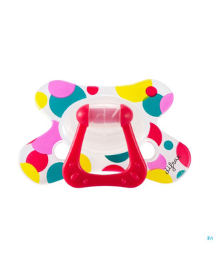 Difrax sucette sil dental xtra forte girl 18m+ 342