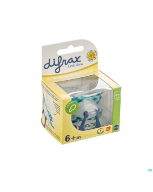 Difrax sucette combi sil grand+anneau boy  +6m 127