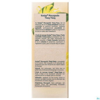 Kneipp huile massage ylang ylang  100ml
