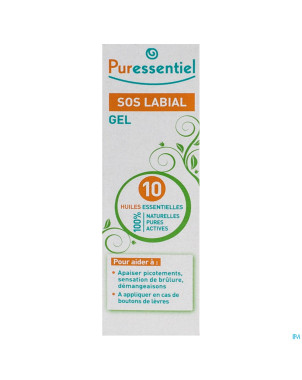 Puressentiel sos labial gel 10 hle ess.    5ml