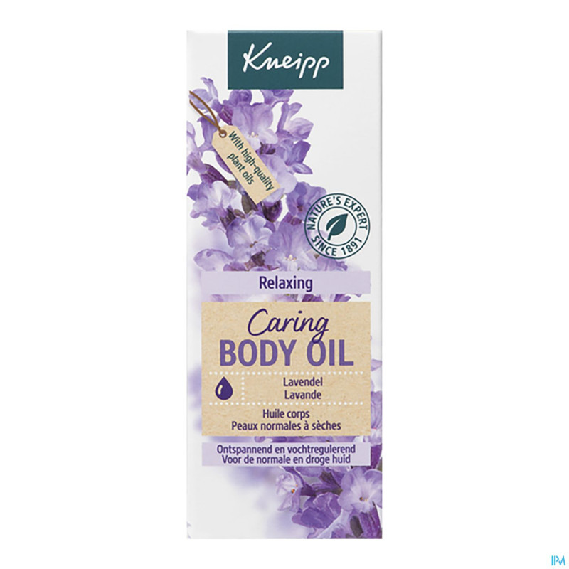 Kneipp huile corps pure detente lavande    100ml