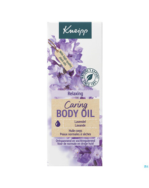 Kneipp huile corps pure detente lavande    100ml