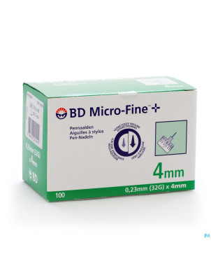 Bd microfine+ aig. stylo 4mm 32g thinwall 100