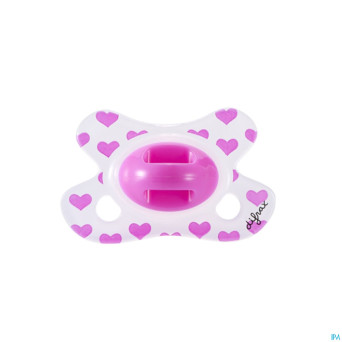 Difrax sucette newborn dental sil girl -2/2m 1 796