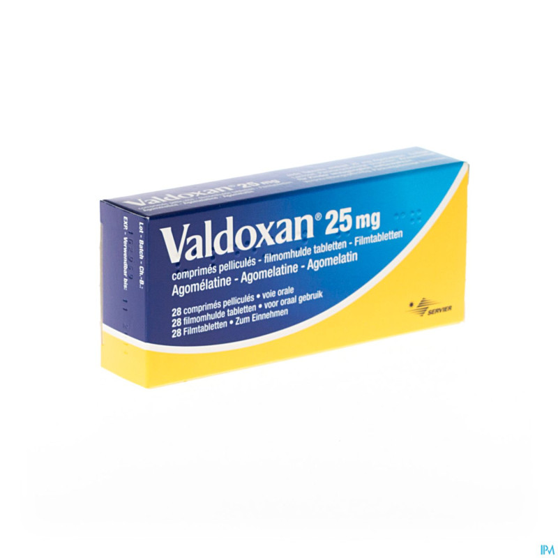 Valdoxan 25 mg comp  28